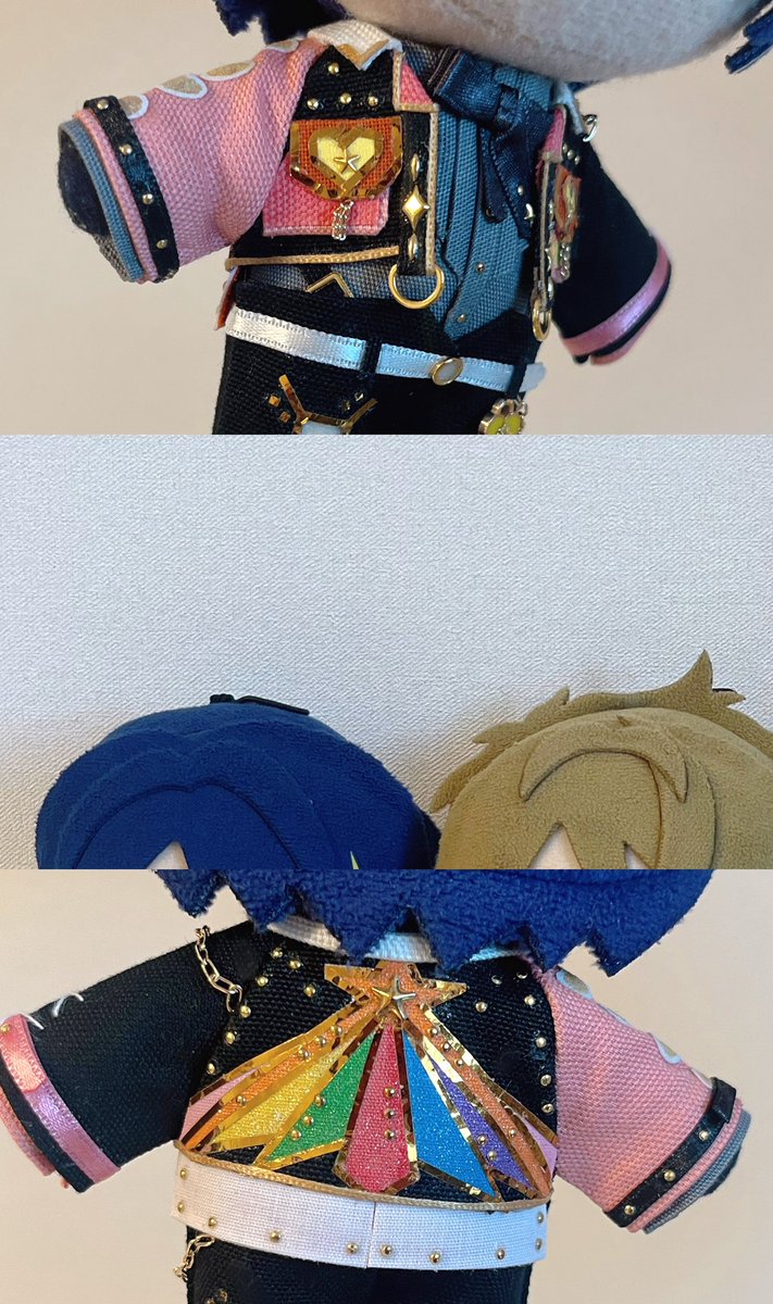 22_94_22's tweet photo. 感謝祭☆胸に灯すOVERFLOW！

MV衣装〜〜〜〜🗼🗼

#あんスタ手芸部 https://t.co/r9mQQdPL4i