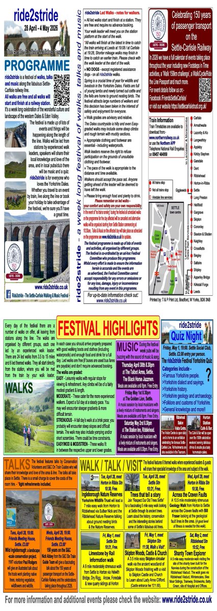 Friends of the Settle-Carlisle Line (FoSCL) tweet media