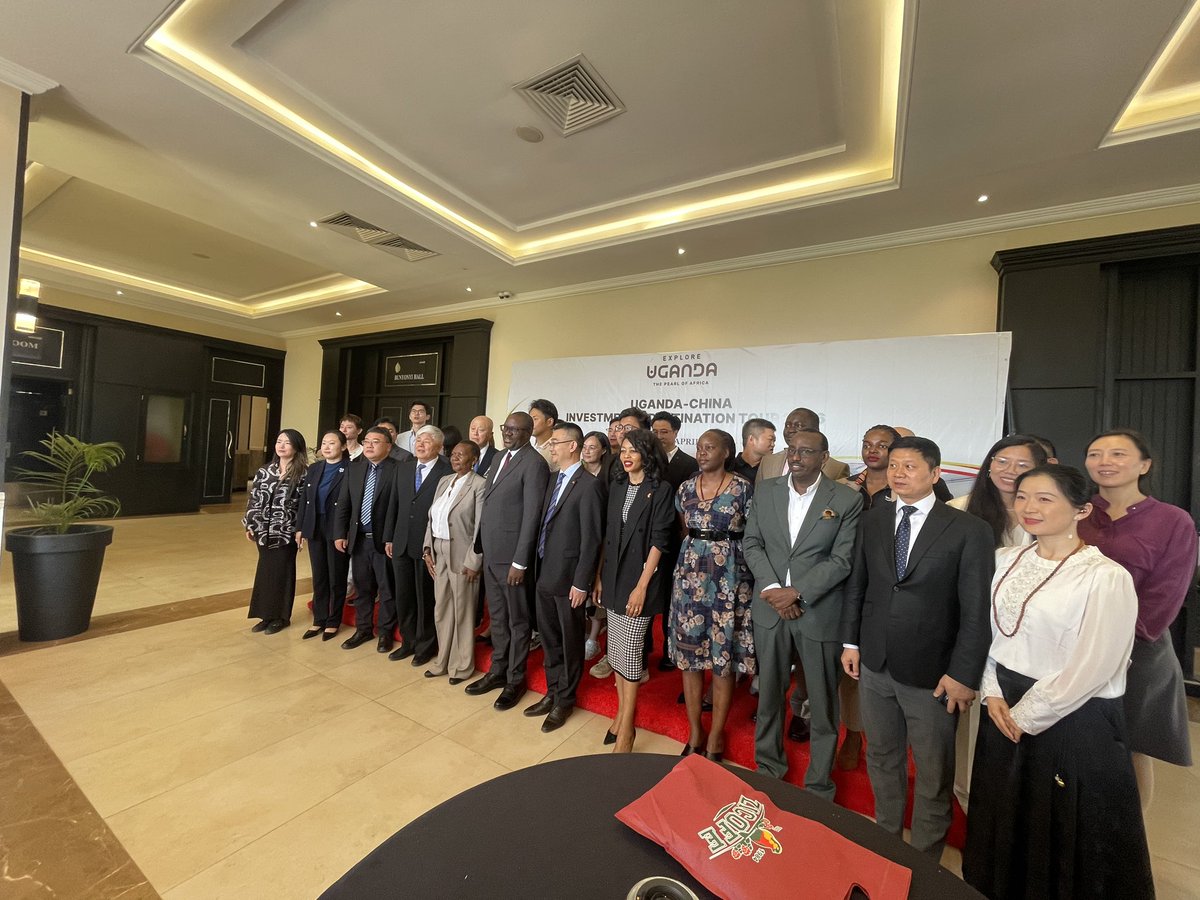 ug_tour's tweet image. Happening now; Uganda 🇺🇬- China 🇨🇳 Investment and Destination Tour 2026 at Mestil Hotel. Looking forward to the partnership as we represent our members. #Trending #Uganda #china