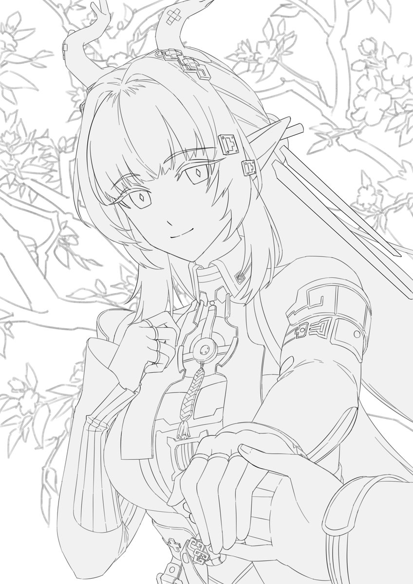 蔥蟲_委託開放中+Live2D修練 tweet media