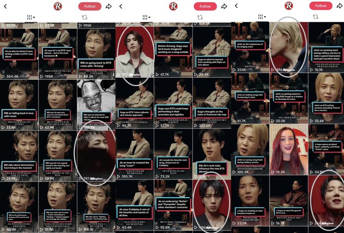 OLS_7's tweet photo. Dear @RollingStone
Kim Taehyung (BTS V) is the only member missing his ‘On Set With’ reel on your TikTok account. Please address and correct this promptly.

@BIGHIT_MUSIC
@bts_bighit
@HYBEOFFICIALtwt https://t.co/DzRfwLnjxm