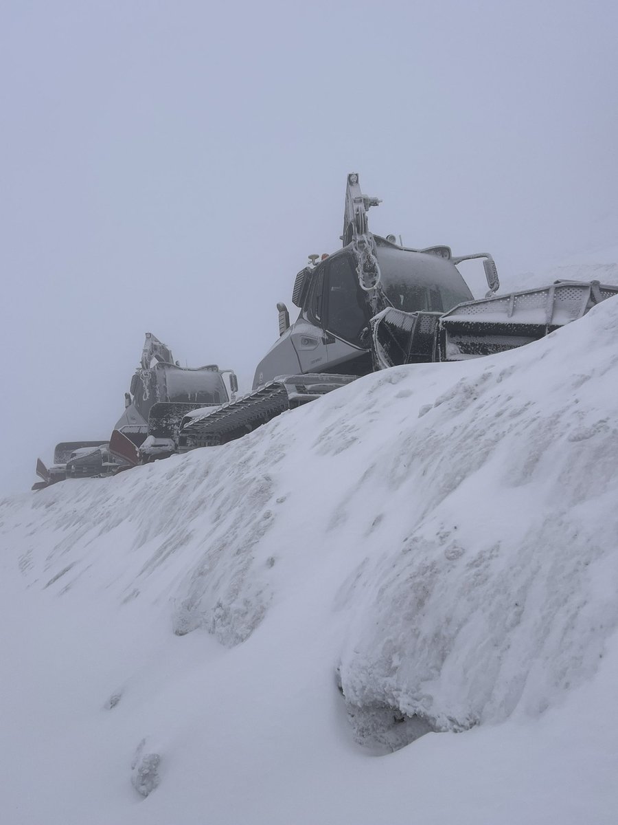 -8, mroźny wiatr i 4cm świeżego śniegu … ta zima nie chce coś od nas odejść