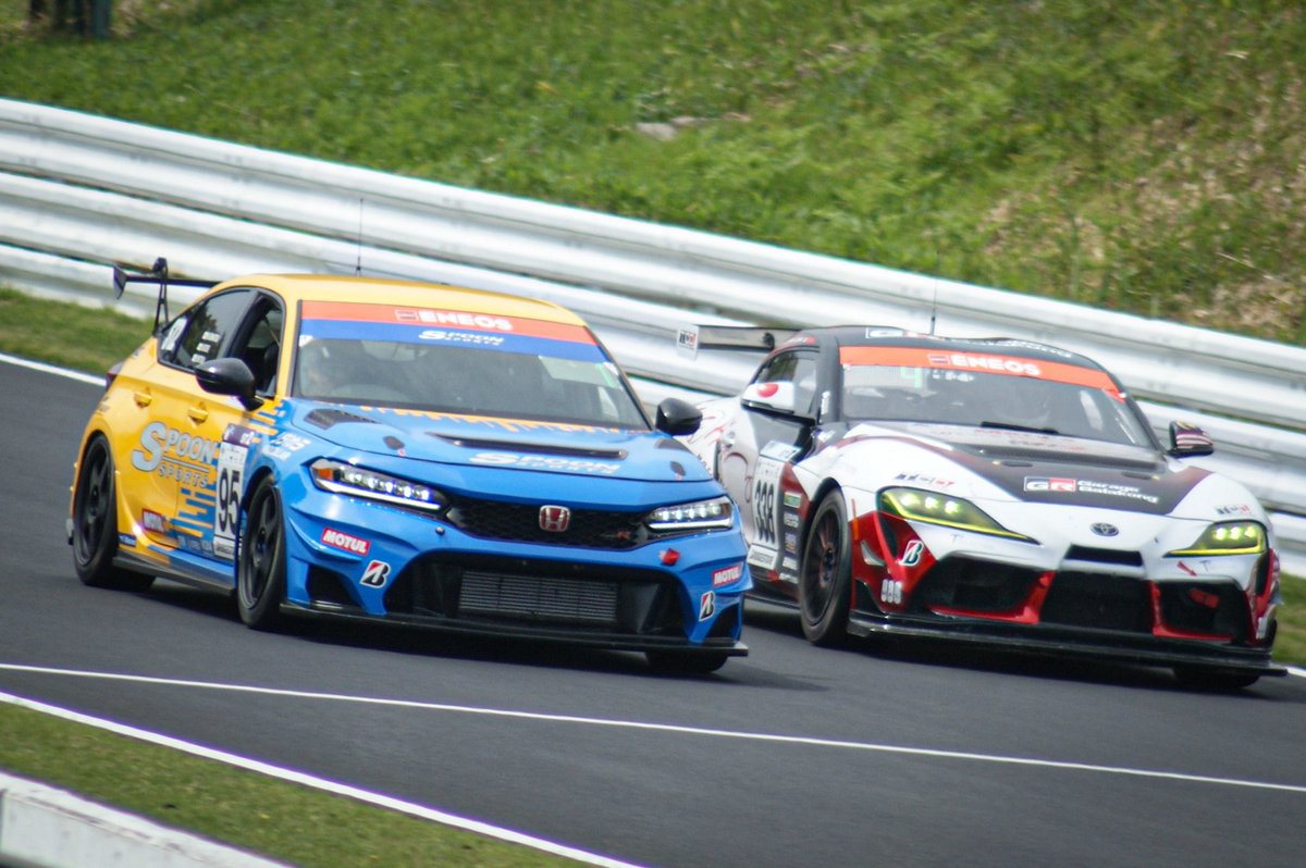 mashiro_REAL17's tweet image. スーパー耐久シリーズ2026 Rd.2 鈴鹿5H
#95 SPOONリジカラシビック
小松一臣/小出峻/三井優介

優勝おめでとう御座います🎉
#S耐 #スーパー耐久シリーズ #supertaikyu