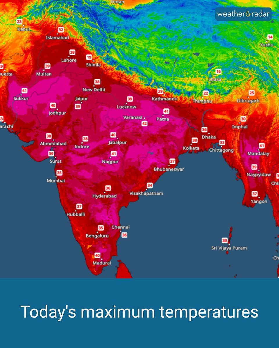 Weather & Radar India tweet media
