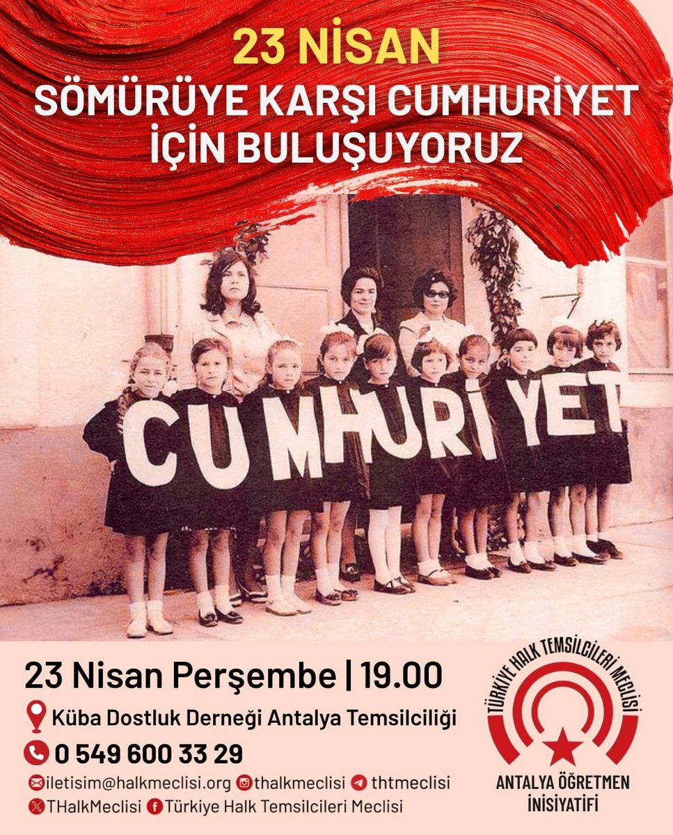 THTM - Antalya Öğretmen İnisiyatifi tweet media