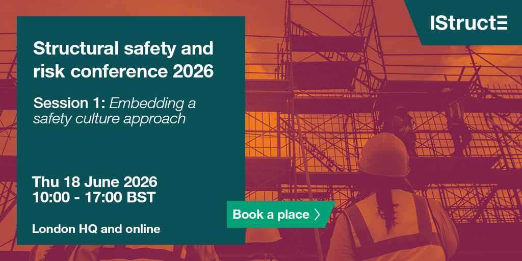 IStructE's tweet image. This session includes a presentation on demonstrating leadership in embedding a safety culture by Gill Kernich, Transformation Director, Arup.

Book your place today: ow.ly/VrF650YAB9q

#RiskManagement #FireSafety