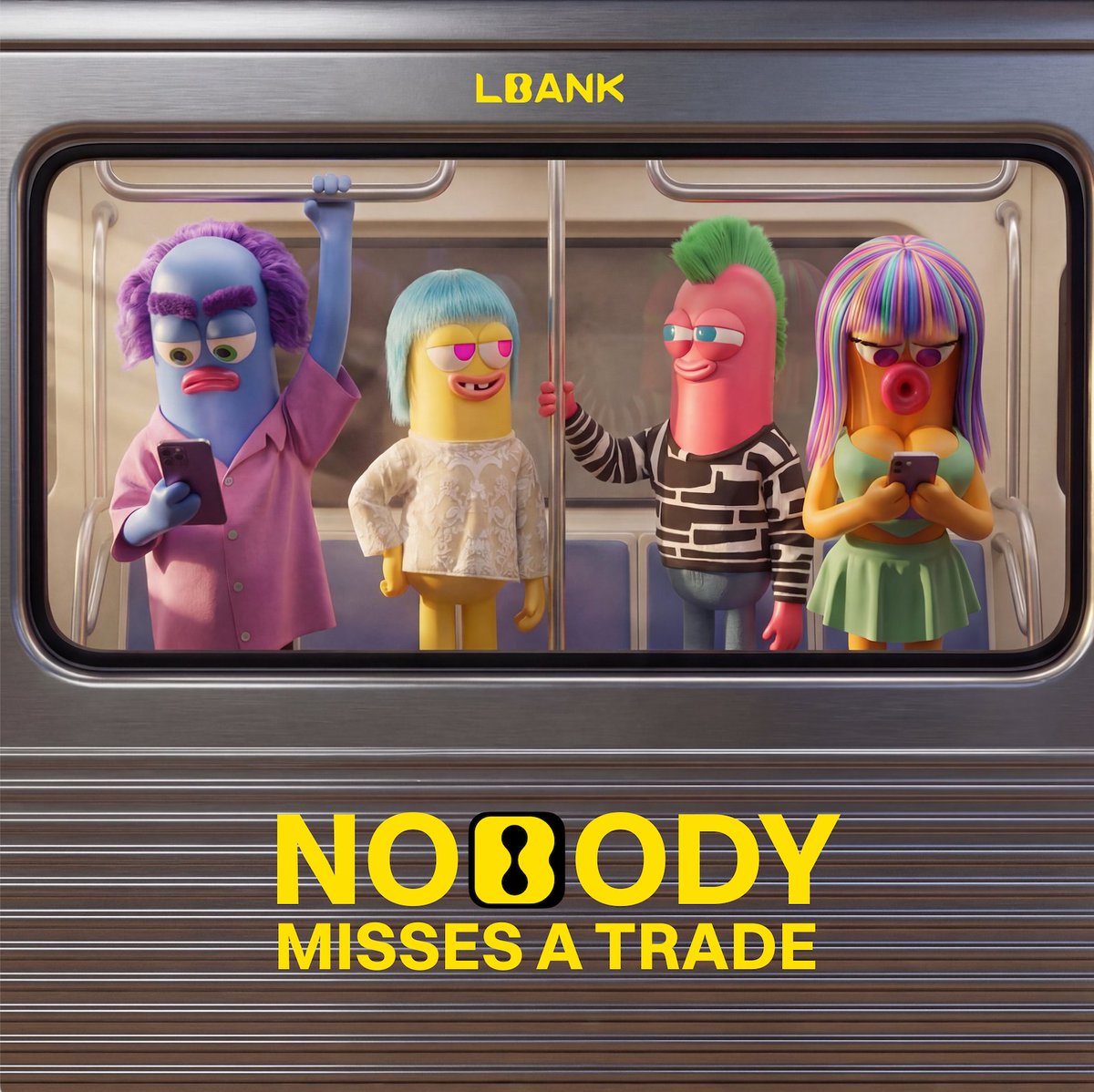 LBank_Exchange's tweet image. Everyone says “I’ll catch the next one”

Then watches it leave without them 👇
lbank.com/event-new/nobo…

#LBank #LBankxNobodySausage