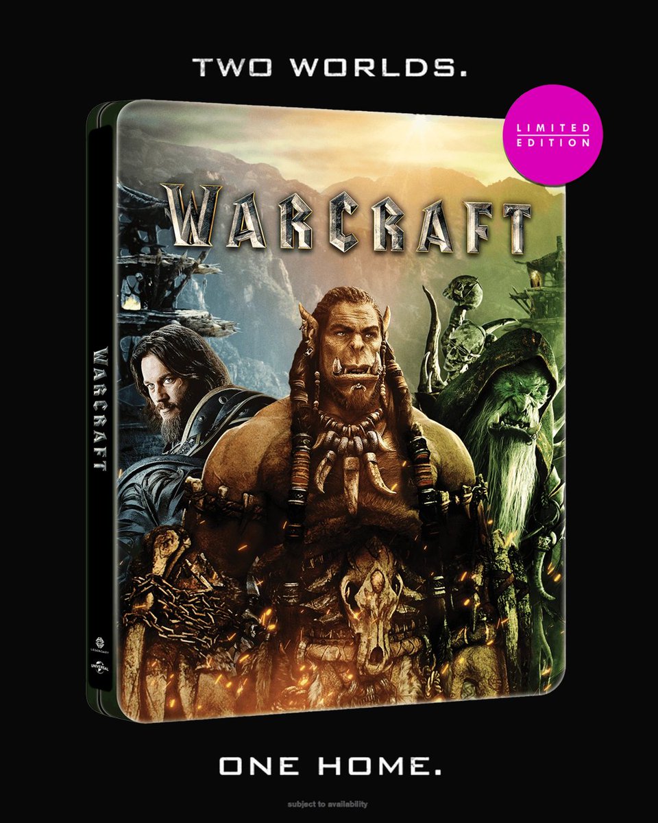 hmvtweets's tweet image. TWO WORLDS. ONE HOME. 

secure your copy | ow.ly/h3R850YNkGG

#warcraft