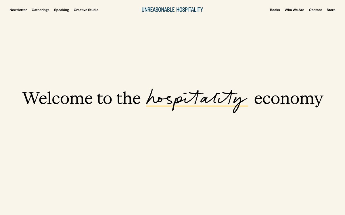 maxibestofone's tweet photo. Unreasonable Hospitality by Thread → https://t.co/OCb1s7w3Xs https://t.co/C8RSsLEw1T