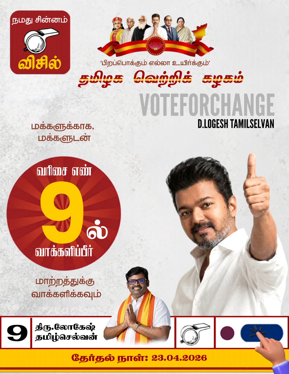 Logesh TamilSelvan D tweet media