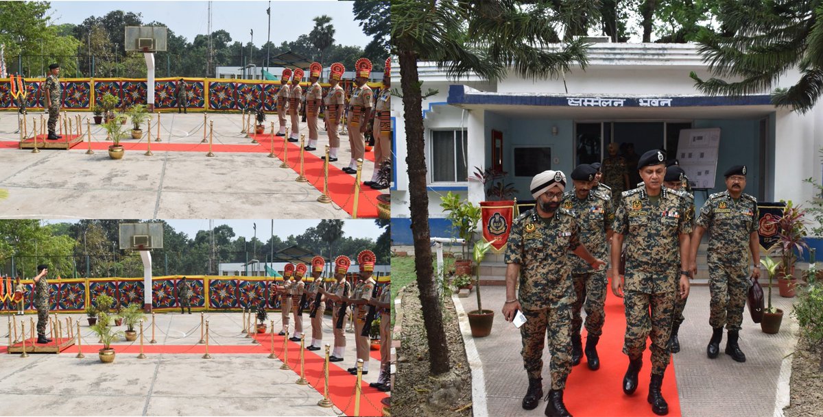 19–20 April 2026 West Bengal  During his visit to the border areas, Shri Praveen Kumar, IPS, DG, BSF, reviewed the operational preparedness along the Indo Bangladesh border. 

#TejRan #BSFFirstLineOfDefence 
#Army #CAPF