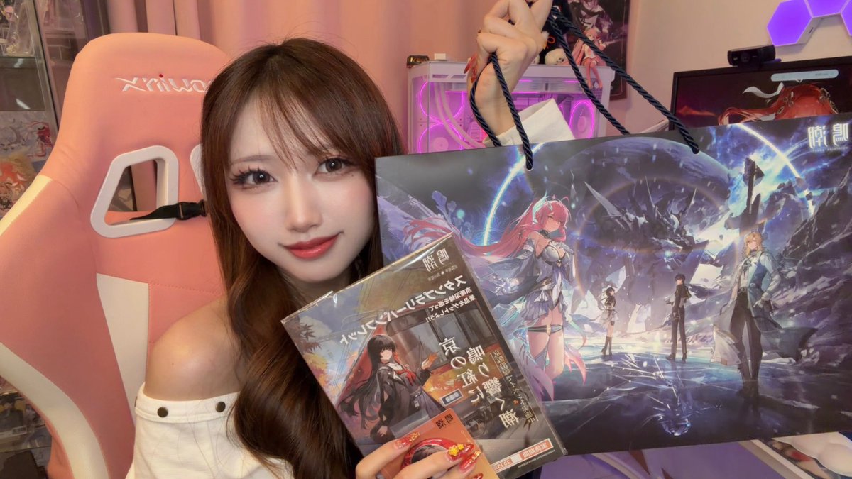 Remutarosu's tweet image. サムネの表情差分🙂💖

#streamer #配信者 #女性配信者