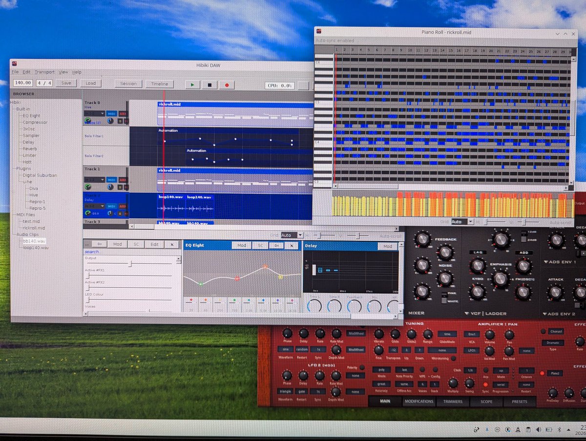 klknn_'s tweet photo. Latest DAW in 2026 https://t.co/Xu1ZCWFOag