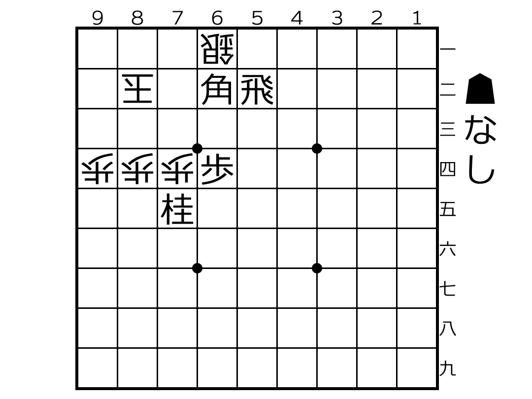 shogipark's tweet image. 詰将棋3手詰です😊
#詰将棋　#将棋　#将棋パーク