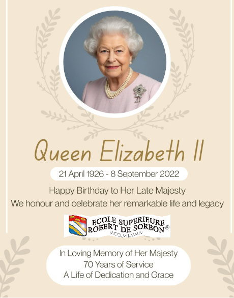 deSorbon's tweet photo. Happy 100° Birthday to the late #Queen #Elizabeth II https://t.co/nsBiSp1Xrk