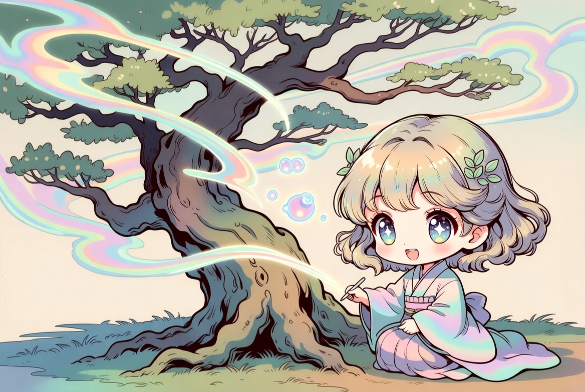 ascnex's tweet photo. 木の線からことばが芽を出すおえかき🌳

すーっと幹の線をなぞってみよう🌿
影の形からことばが浮かぶ🫧

くねくね線が音になるよ🌀
さらさら言葉が流れていく🎐

木の気配を紙にうつす時間📖
世界がやさしく広がるよ🌈

#ことばアート #自然スケッチ #木の観察 https://t.co/v6bE9N001I