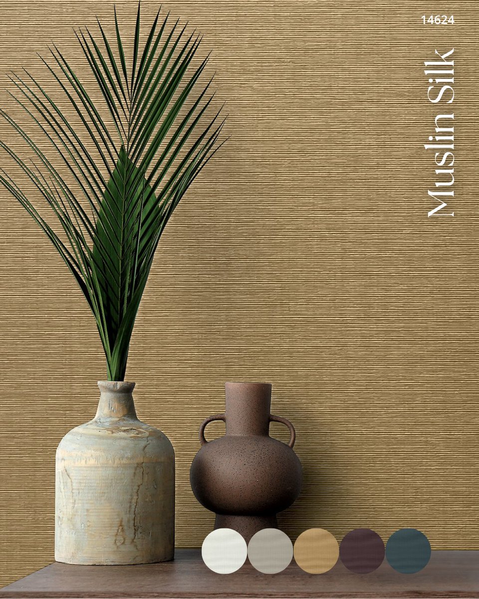Muraspec's tweet image. Introducing our latest wallcoverings.✨

Inspired by nature and modern palettes, Muraspec’s new collection features layered textures and woven effects to add depth to any space. Designed to be felt as much as seen.
🔗 View the ebook: ow.ly/uQHb50YMNHL
#Muraspec #NewLaunch