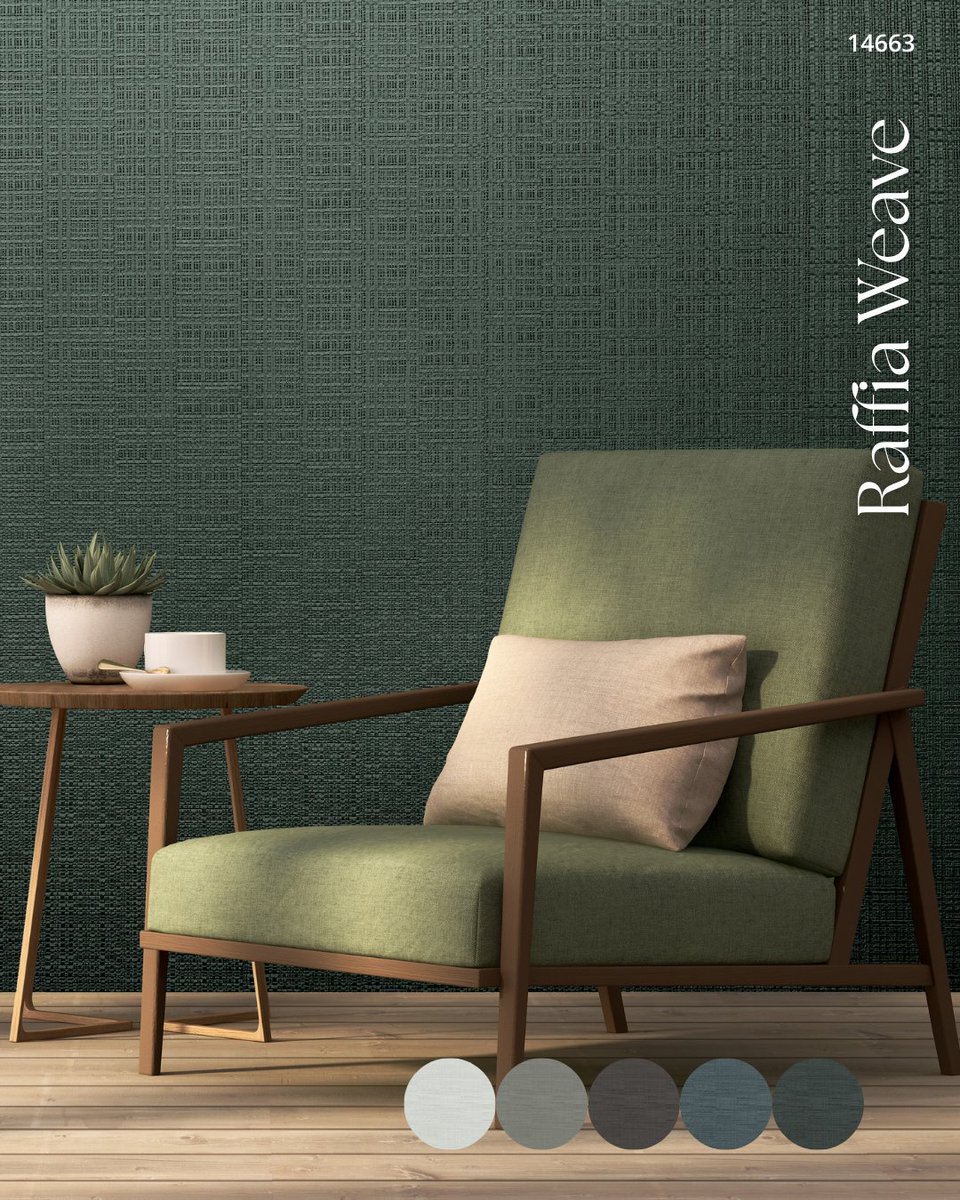 Muraspec's tweet image. Introducing our latest wallcoverings.✨

Inspired by nature and modern palettes, Muraspec’s new collection features layered textures and woven effects to add depth to any space. Designed to be felt as much as seen.
🔗 View the ebook: ow.ly/uQHb50YMNHL
#Muraspec #NewLaunch