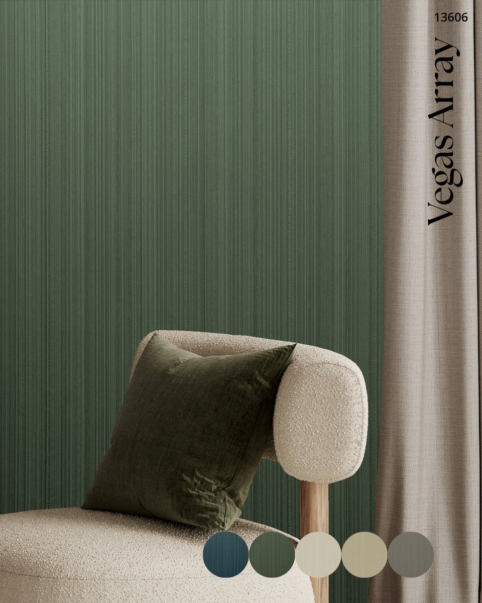 Muraspec's tweet image. Introducing our latest wallcoverings.✨

Inspired by nature and modern palettes, Muraspec’s new collection features layered textures and woven effects to add depth to any space. Designed to be felt as much as seen.
🔗 View the ebook: ow.ly/uQHb50YMNHL
#Muraspec #NewLaunch
