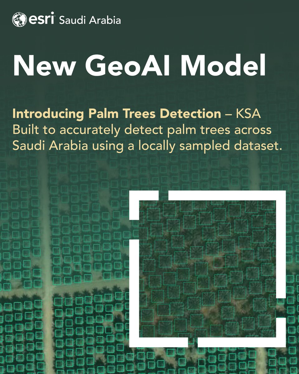 Esri Saudi Arabia tweet media