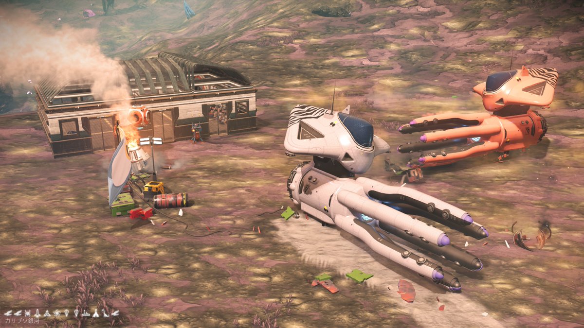 Squid😊

Calypso Galaxy　　-39.22   -119.39         

#NoMansSky #ノーマンズスカイ