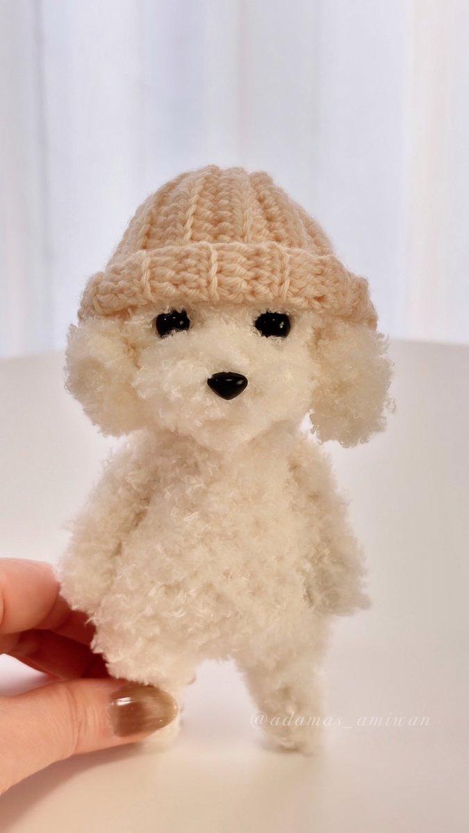 mrs_hotplus's tweet image. ふわふわ🐩 𓈒𓏸🤍トイプードル

苦手なふわふわ毛糸🧶
無事に編めました⸜(*´꒳`*)⸝♡

可愛いぽっちゃりっ仔が
誕生しましたよ🐩 𓈒𓏸

𓂃𓂂ꕤ*.ﾟ𓂃𓂂ꕤ*.ﾟ

#あみぐるみ #編みぐるみ
#handmade #ハンドメイド
#amigurumi #トイプードル
#愛犬 #dog