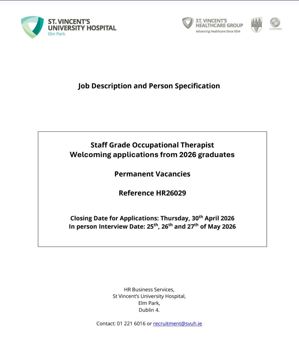 SVUH Occupational Therapy Dept tweet media