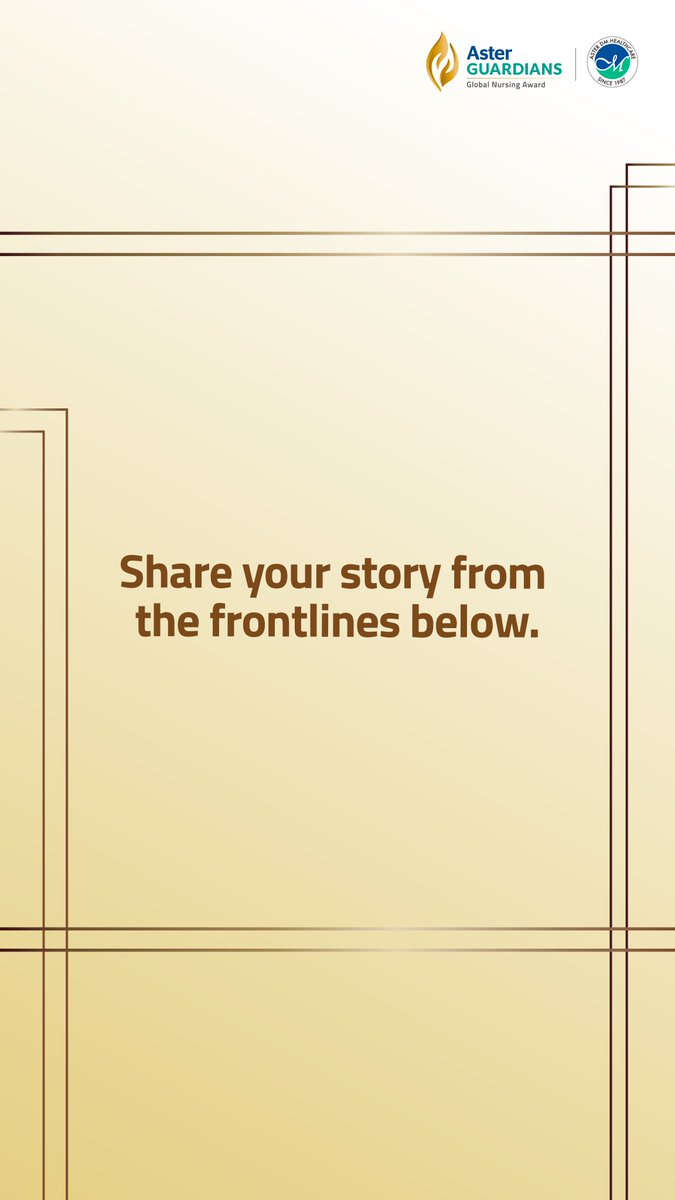 AsterGuardians's tweet image. Care is often built on attention to detail. It is in these small check-ins and thoughtful observations that nurses make a lasting difference.
What is a moment from your experience that you will always remember? Share it with us.

#NurseLife #NursesUnite #NursingExcellence