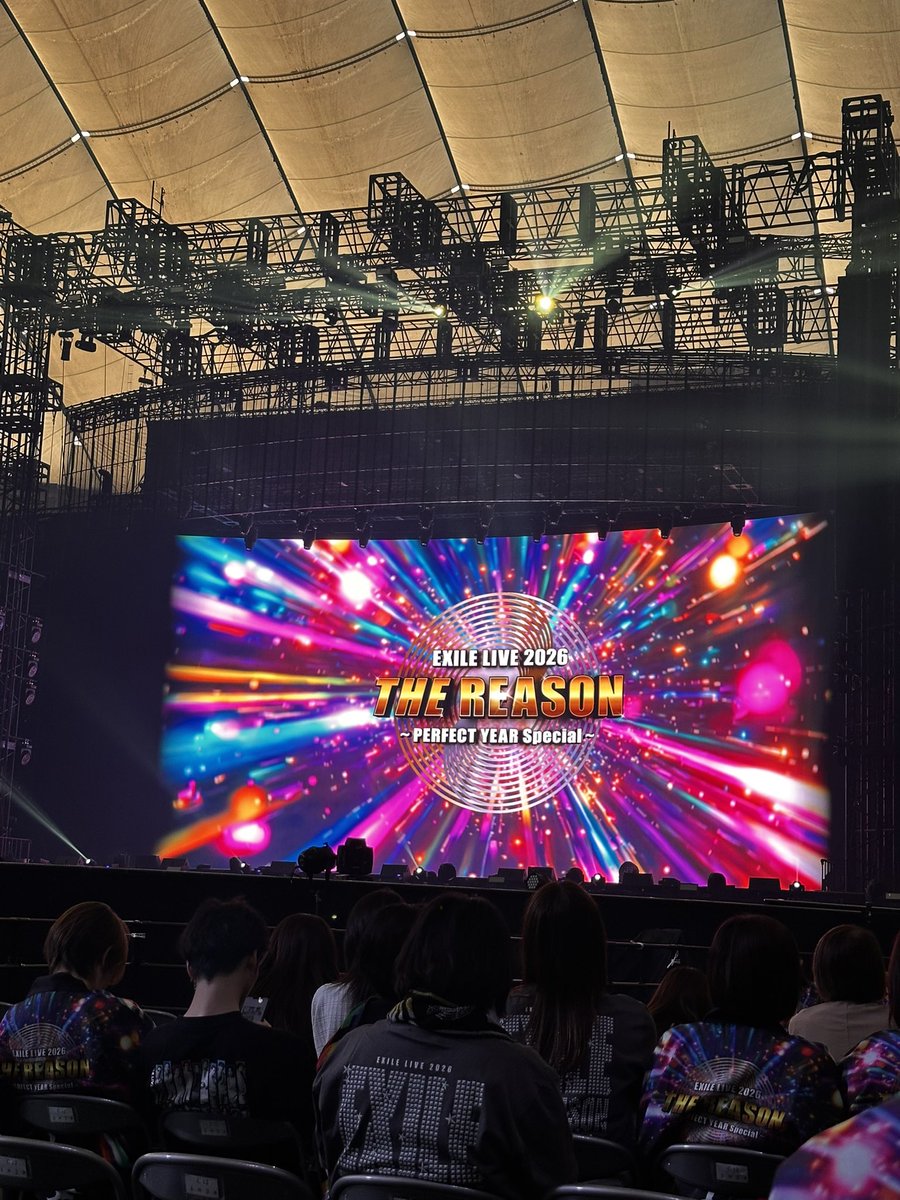 aukai_5071's tweet photo. EXILE LIVE 2026
THE REASON
アプグレ席、神席 https://t.co/yewQ68Fend