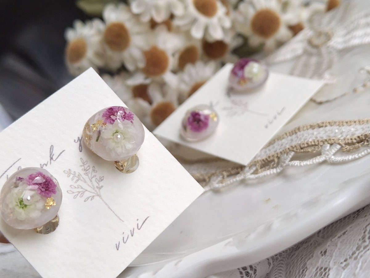 vivi❁お花のアクセサリー tweet media