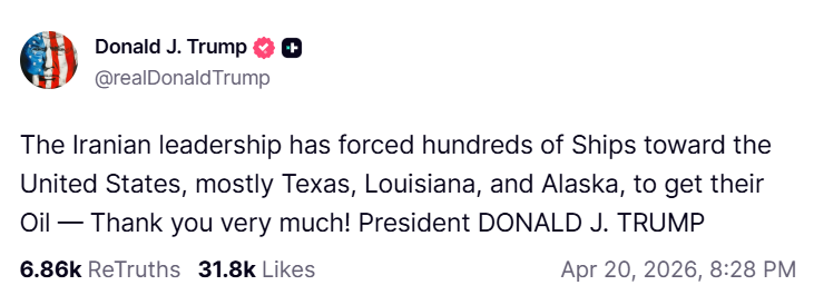 ComploploWatch's tweet image. ✅ Profit boursier pour le secteur pétrolier.
✅ Flouze spéculative pour le clan #Trump, les initiés et les potes oligarchiques.
✅ #EpsteinCoverUp puissance mille.

Le chaos créé en #Iran arrange Donnie. Pourvu que ça dure et tant pis pour l'électeur #MAGA et le monde !