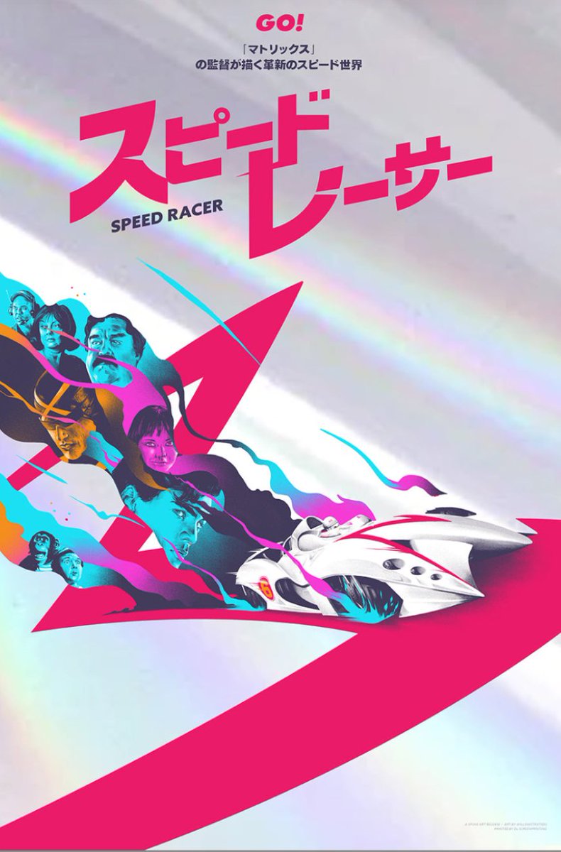 Speed Racer (2008) was ahead of its time. I'm very grateful I had the chance to see it tonight in IMAX, it'll always be one of my favorites