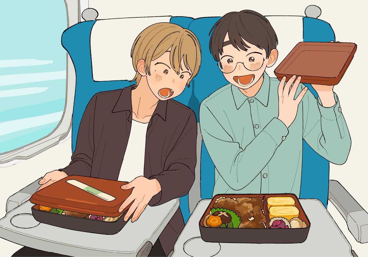 「駅弁パカっ! #ぱじゃまご飯」|わたなべ萌@ﾃﾞｻﾞﾌｪｽ両日 A-217のイラスト
