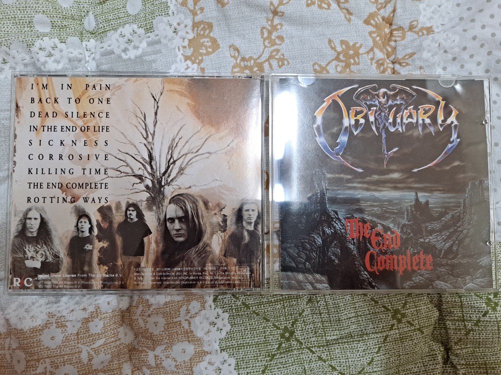 prometaller's tweet image. #Playlist🎧 on my way home 

Obituary🇺🇸 
Album: The End Complete #DeathMetal 
Released: April 21st, 1992 

Grave🇸🇪
Album: Dominion VIII #DeathMetal 
Released: April 21st, 2008