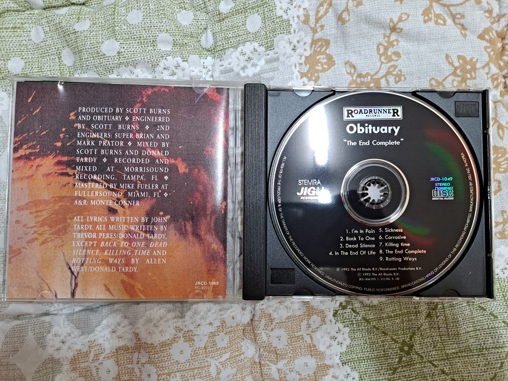 prometaller's tweet image. #Playlist🎧 on my way home 

Obituary🇺🇸 
Album: The End Complete #DeathMetal 
Released: April 21st, 1992 

Grave🇸🇪
Album: Dominion VIII #DeathMetal 
Released: April 21st, 2008