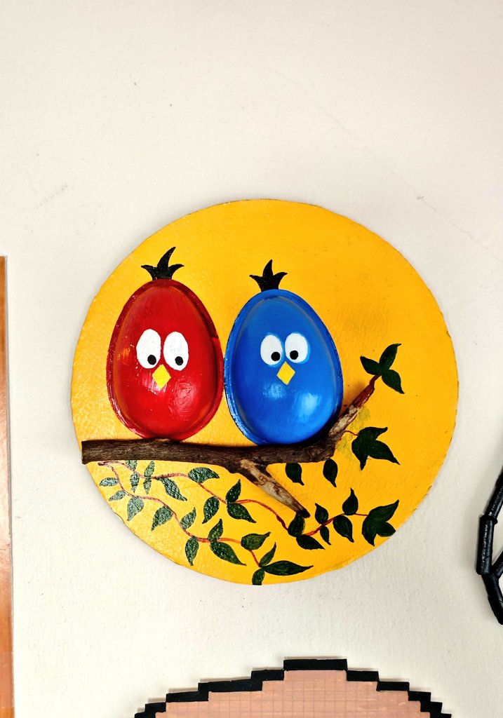 dosaisambhaar's tweet image. New Artwork from the KinderJoy Shell 😎

#artwork #walldecor