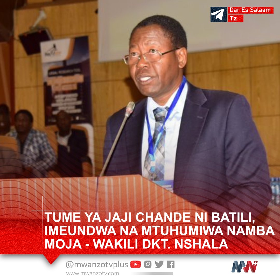 MwanzoTvPlus's tweet image. #TANZANIA: TUME YA JAJI CHANDE NI BATILI, IMEUNDWA NA MTUHUMIWA NAMBA MOJA - WAKILI DKT. NSHALA
Anaandika Mwanasheria Mkuu wa chama cha CHADEMA, Wakili msomi Dkt. Rugemeleza Nshala katika kurasa zake za kijamii leo Aprili 21, 2026.

Kwa vyovyote itakavyotolewa na kusema Tume ya
