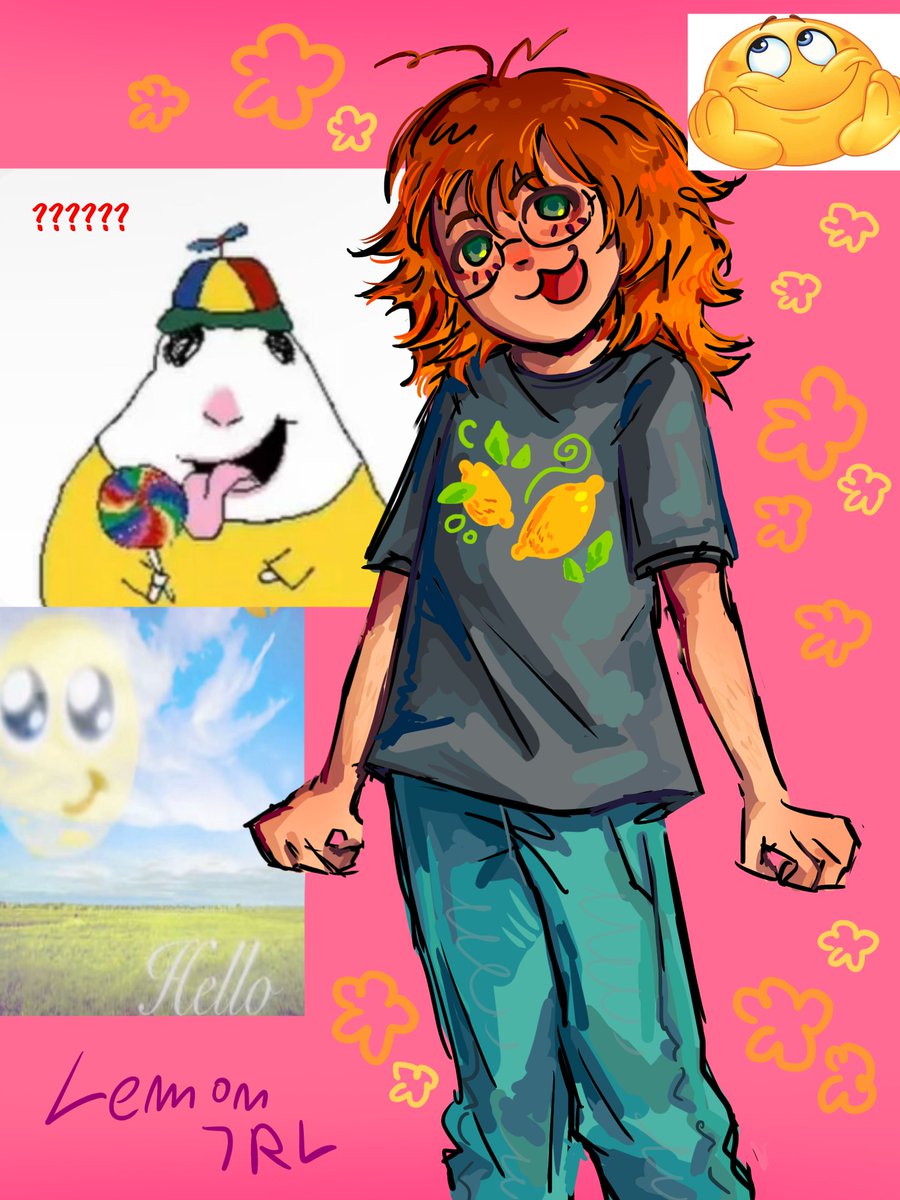 LemonsWearing's tweet photo. Lemon drew themselves bcz why not !! https://t.co/dMf05SMrSA