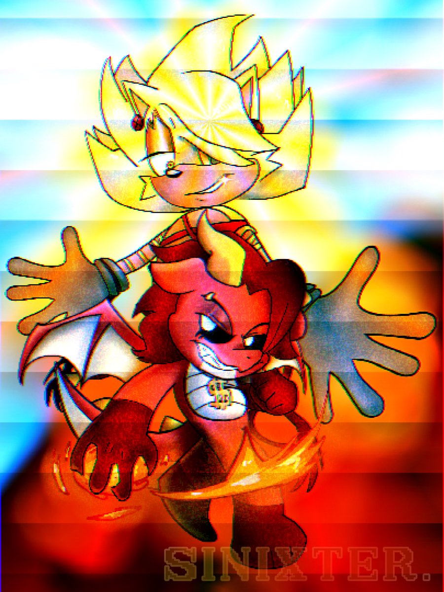 SiniXterMind's tweet image. the crossover nobody fucking asked
#exe #nightmarecritters #fanart