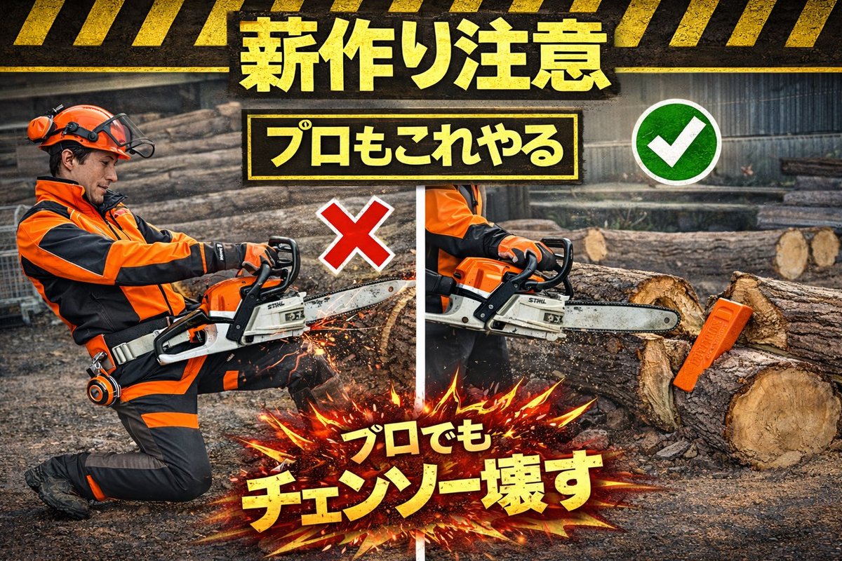 gentem55's tweet photo. チェンソー作業にはクサビが大事
公開動画はこちら
https://t.co/EQHO29iGO8 https://t.co/COJb85cIvc