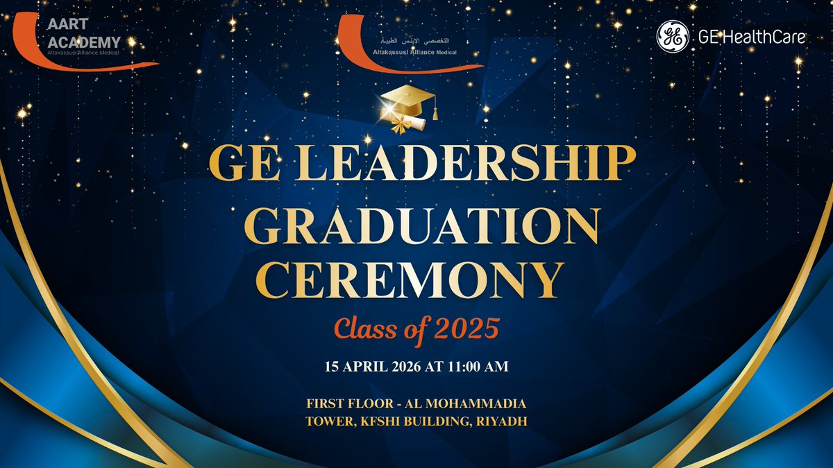 AART_Academy's tweet photo. GE Leadership Graduation Ceremony | 15 April 2026
We proudly celebrated our GE Leadership graduates, with inspiring remarks from our CEO and Exec. Director. Graduates, trainers, and organizers were recognized for their dedication and impact.

Congratulations to all!
#Graduation https://t.co/1zqJYgvImD