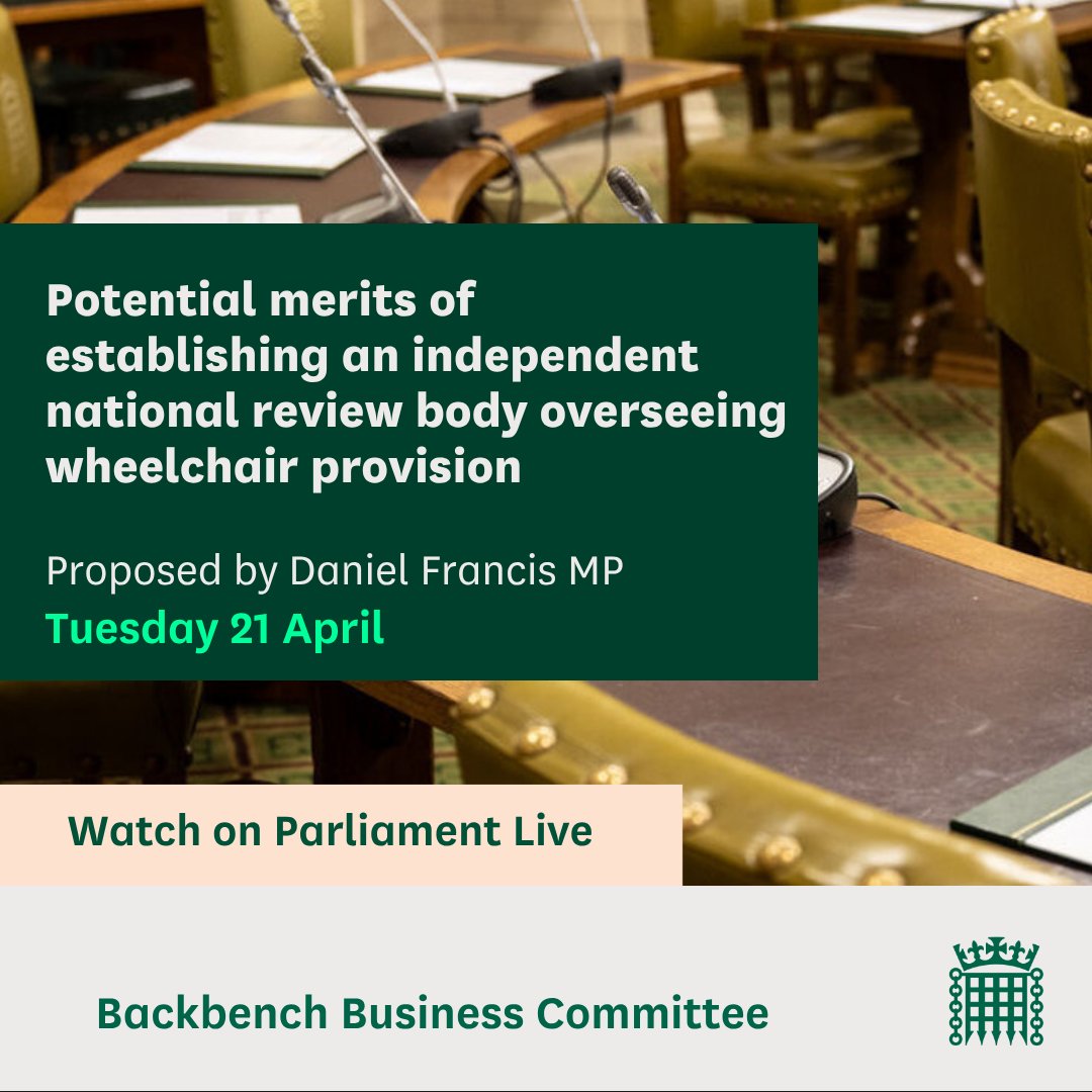 Backbench Business Committee tweet media