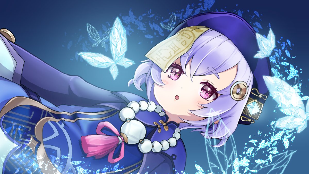 ＃原神
＃七七
過去に描いた七七ちゃん再掲