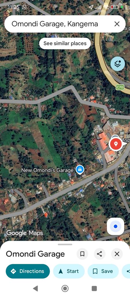 jameskabugi's tweet photo. @CollinsBriche Please reconsider.... this is deep in Murang'a village https://t.co/4FFboTZoI9