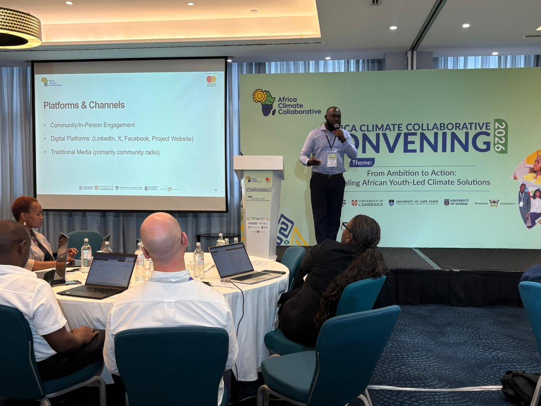 ACCollab_UG's tweet photo. Yesterday in Nairobi, our team joined partners to align on a new impact storytelling framework and branding for the #AfricaClimateCollaborative. This strategic alignment ensures a unified, high-impact voice for youth-led climate solutions. ๐๐
#Nairobi2026 #MastercardFoundation https://t.co/0C1lG2rI9K