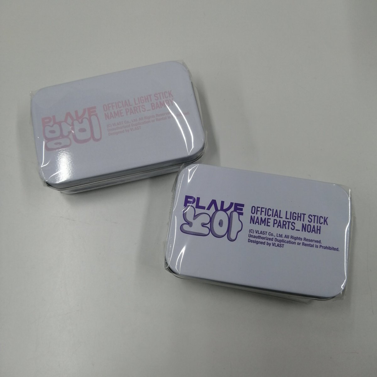 PLAVE ペンライトパーツ 4点セット 🌎 #PLAVE #플레이브 🌟 【入荷情報】 PLAVE ペンライト NAME PARTS が