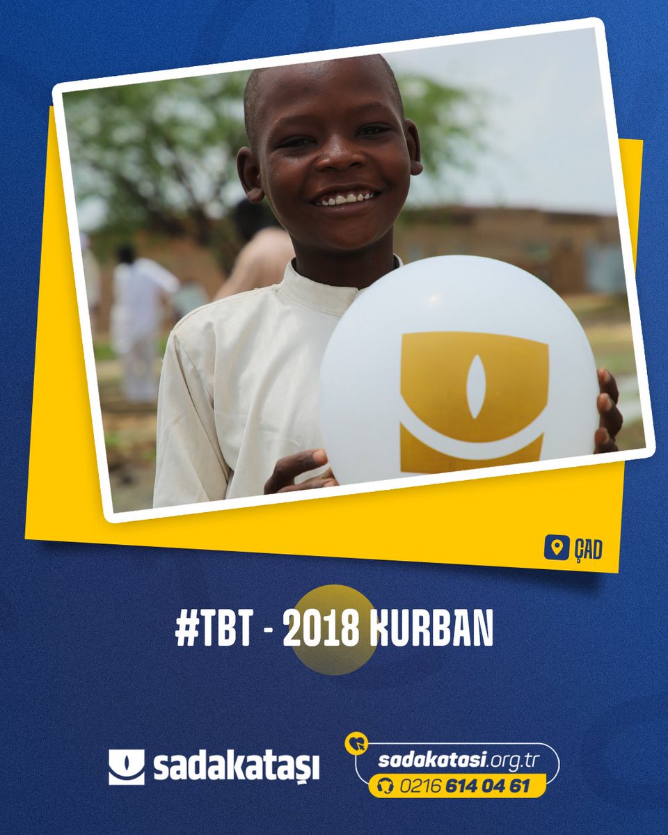 sadakatasi's tweet image. Kurban, kardeşinin yüzünde açan bir tebessümdür.💙🐏

📍 Çad / 2018 Kurban 

#tbt