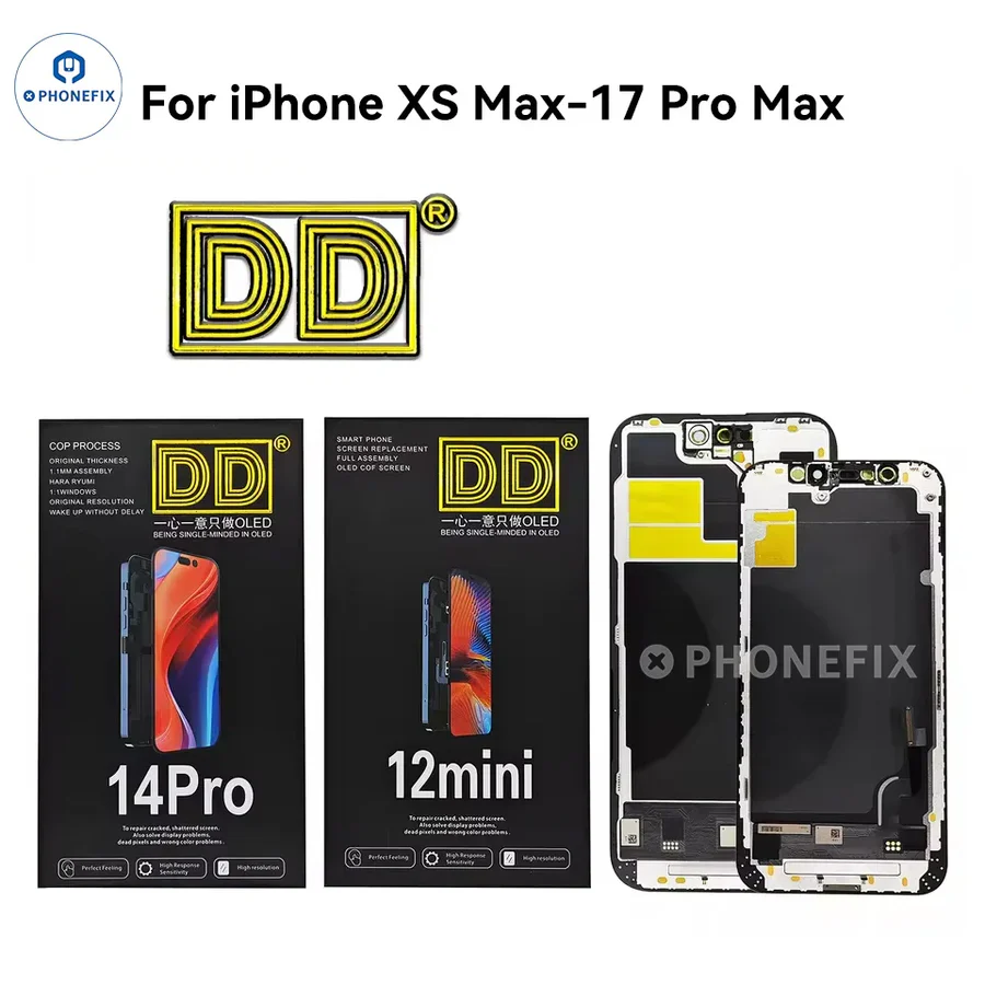 phonefix2454's tweet image. DD OLED Screen for iPhone 11–17 Pro Max: high clarity, perfect fit for cracked screen repair.

#phonefix #diyfixtool #diyphone #Chinaphonefix #ASSPFIX #OLEDscreen #iPhoneRepair #ScreenReplacement #PhoneParts #TouchDisplay