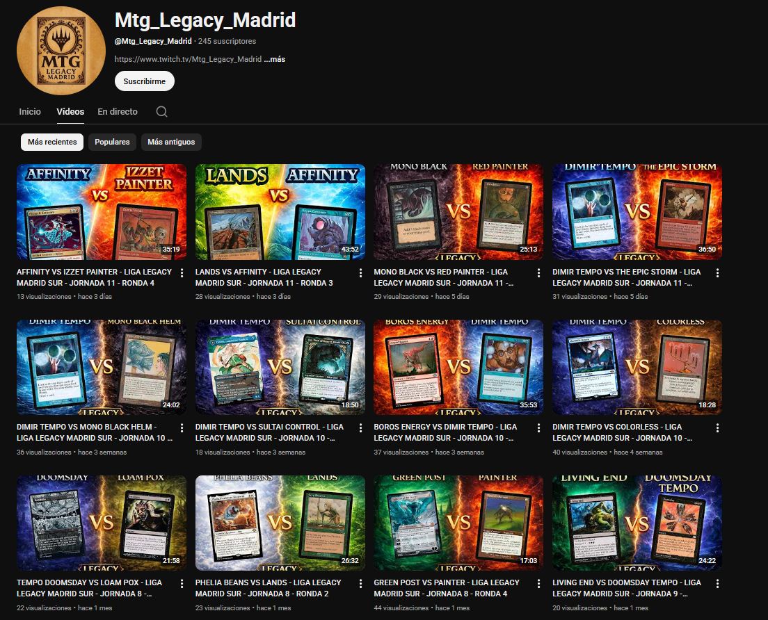 MTG Legacy Madrid tweet media