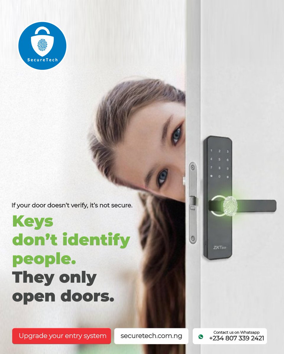Keys don’t verify identity. Our smart lock does — fingerprint, card, or PIN.

Embedded CTA
Stop blind access today.